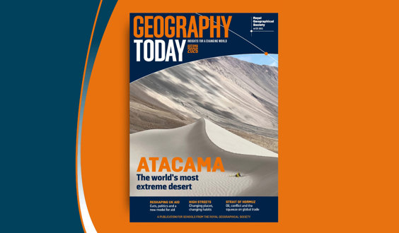 Geography Today first cover.