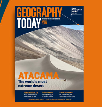 Geography Today first cover.