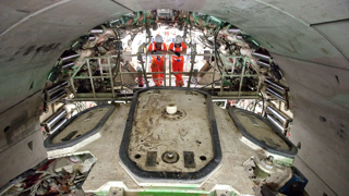 Figure 5 a TBM is a factory-like digging machine © Crossrail