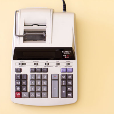 A old syle calculator