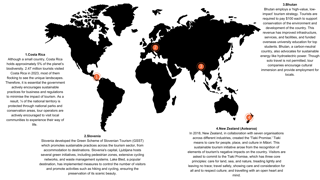 Figure 3: Map with sustainable tourism stories © RGS