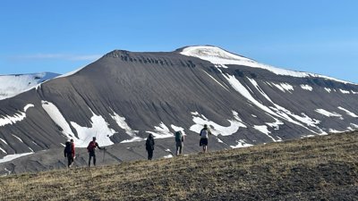 2023 Geographical Fieldwork Grant recipients from Newcastle University researching anthropogenic and climatic impacts in Longyearbyen and Longyearbreen, Svalbard