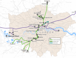 Figure 7 Crossrail 1 and Crossrail2 Greater London Wikimedia © Cnbrb