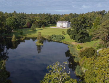 Drone shot of Montalto estate in Ballynahinch, Co Down.