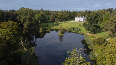 Drone shot of Montalto estate in Ballynahinch, Co Down.